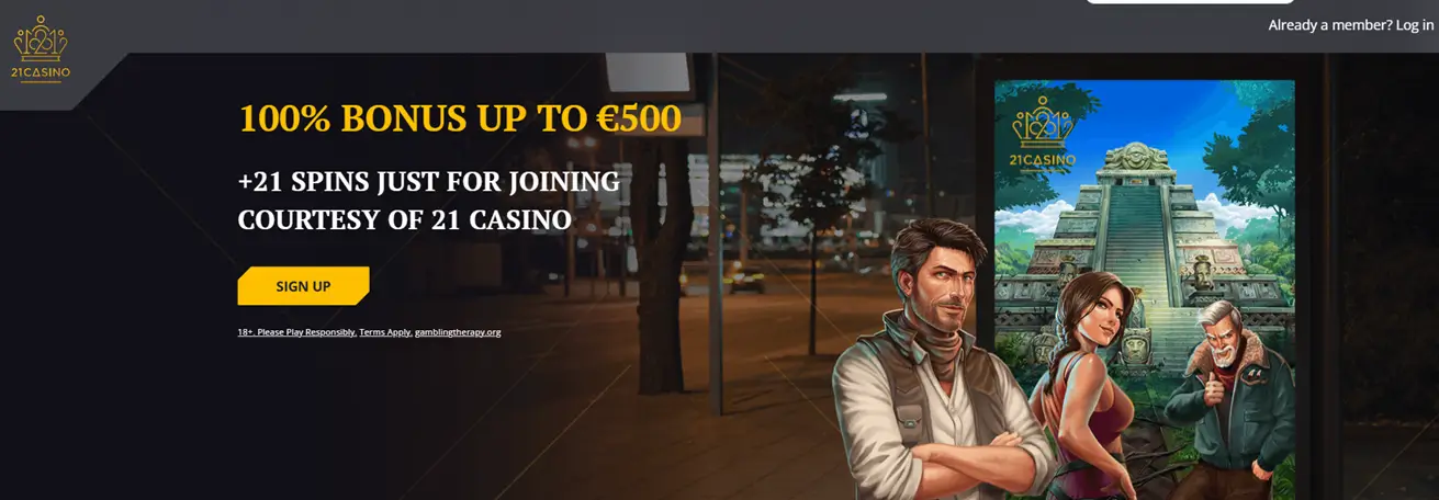 21 casino site