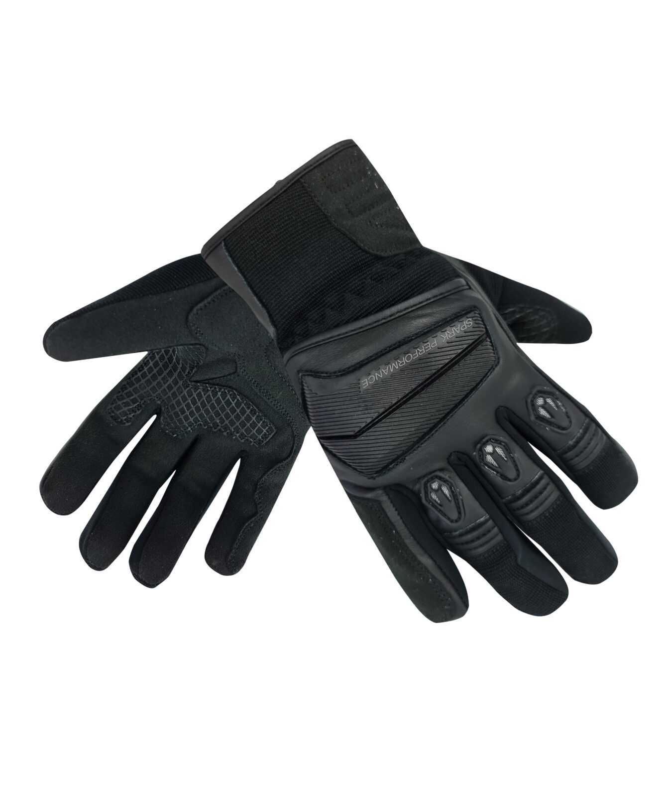 Pánské textilní moto rukavice SPARK ASTRA, černé